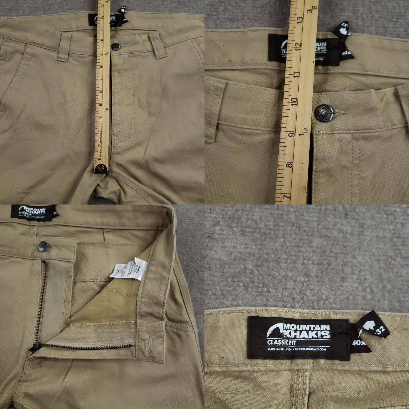 Mountain Khakis Mountain Khakis Pants Mens 40x32 dKhaki Classic Fit Stretch Outdoor Size US 40 / EU 56 - 8 Thumbnail