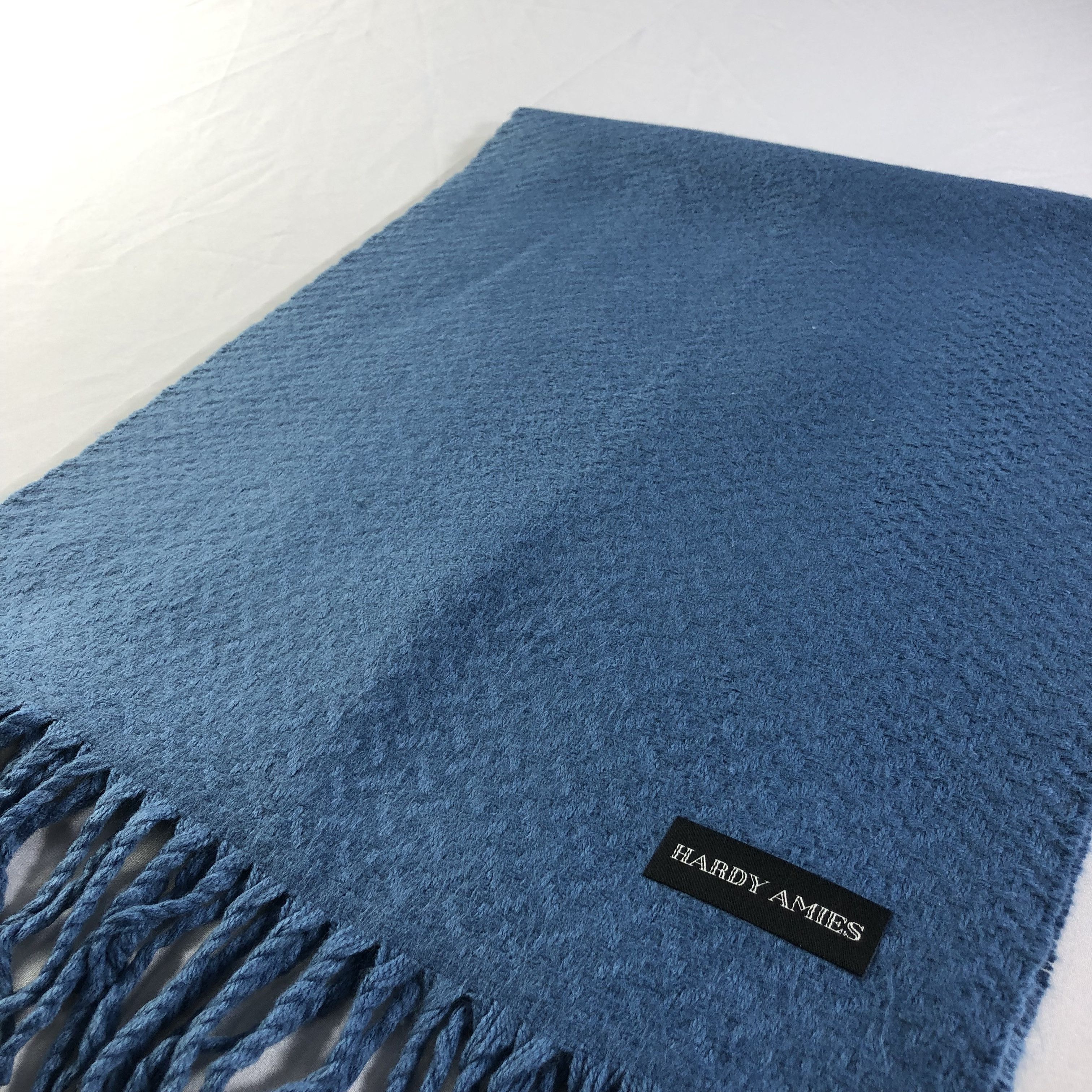 Hardy Amies Hardy Amies Blue Scarf Muffler V1475 Size ONE SIZE - 3 Thumbnail