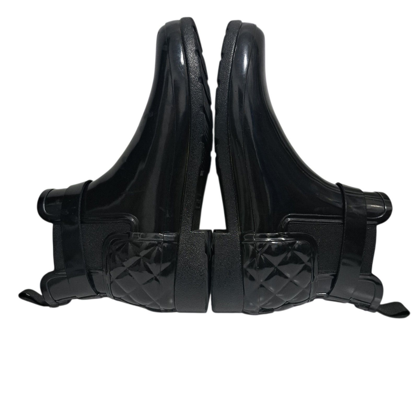 Hunter Hunter Women's Refined Quilted Gothic Winter Rain Rubber Che Size US 9 / IT 39 - 10 Thumbnail
