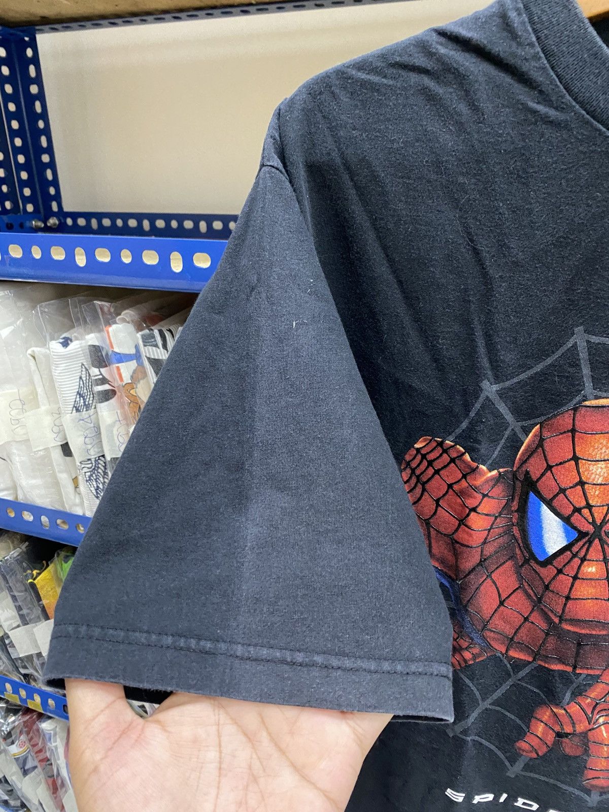 Vintage SPIDERMAN TSHIRT Size US L / EU 52-54 / 3 - 4 Thumbnail