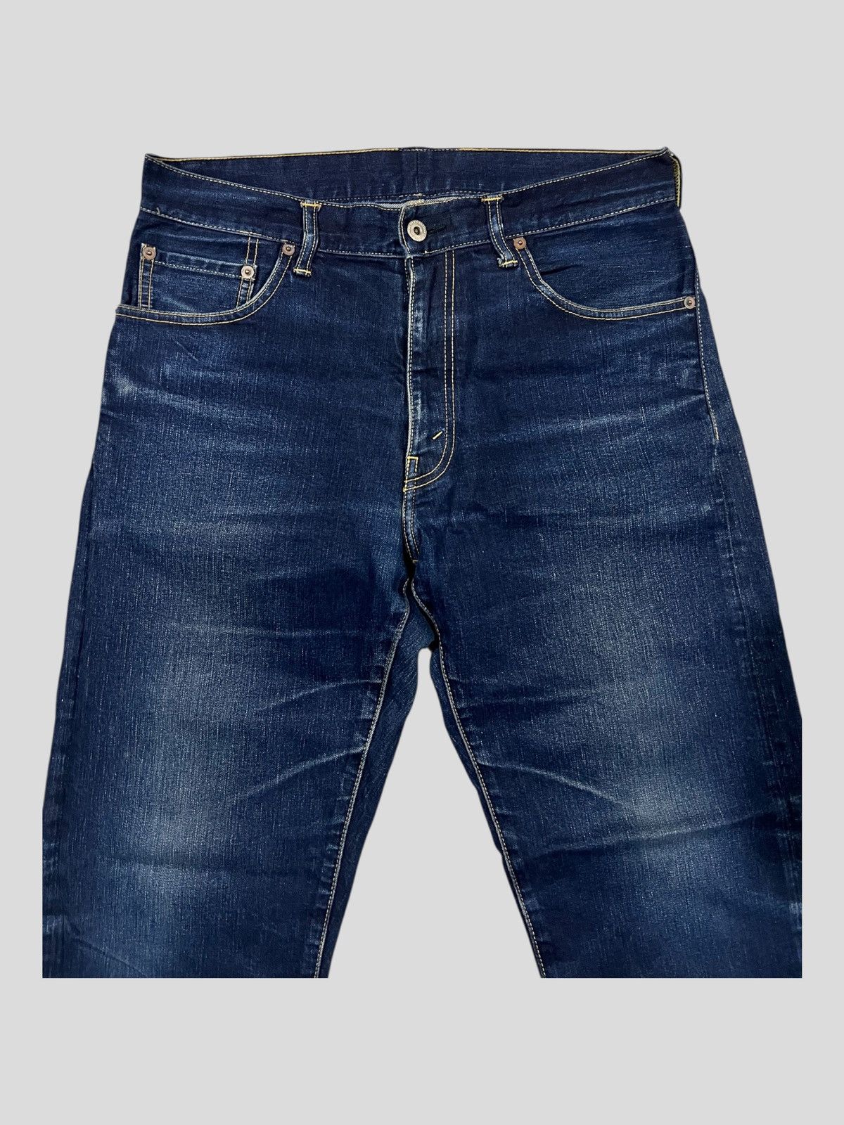 Comme des Garcons Homme AW14 Comme des Garcons Homme Runway Zipper Fly Denim Jeans Size US 32 / EU 48 - 3 Thumbnail