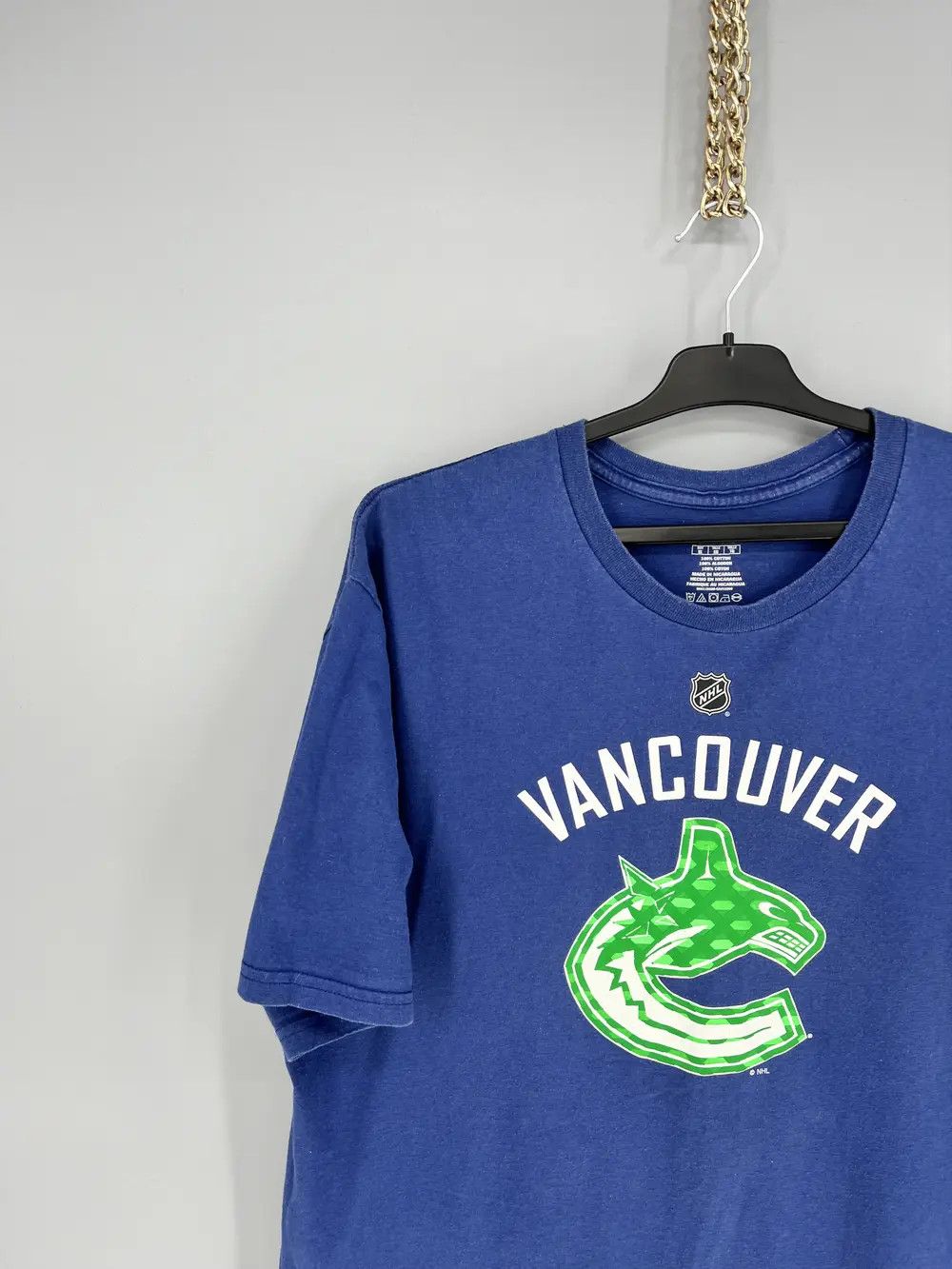 Reebok Reebok NHL T SHIRT Vancouver Canucks Henrik Sedin Size US XL / EU 56 / 4 - 4 Thumbnail