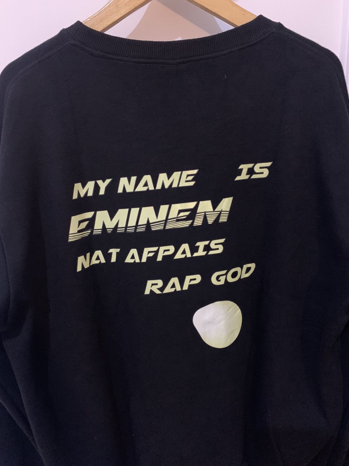 Eminem × Rap Tees Rare🔥HEY BIG Eminem dual personality Size US XXL / EU 58 / 5 - 5 Thumbnail