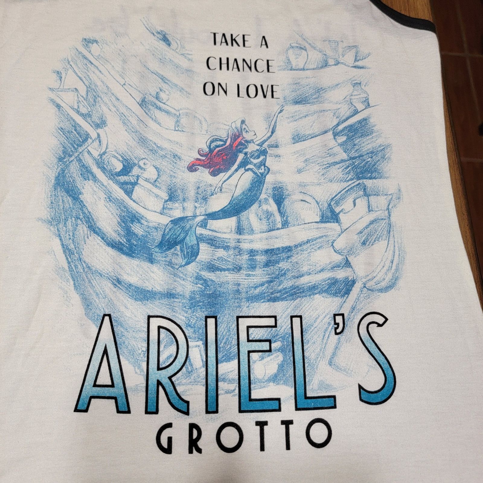 Disney Set of 2 Disney Ladies Tank Tops Little Mermaid Ariel -Small Size S / US 4 / IT 40 - 3 Thumbnail