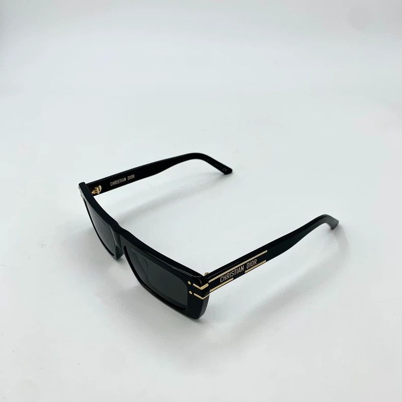 Dior Dior Size 54Black logo gold square frame sunglasses size Size ONE SIZE - 1 Thumbnail