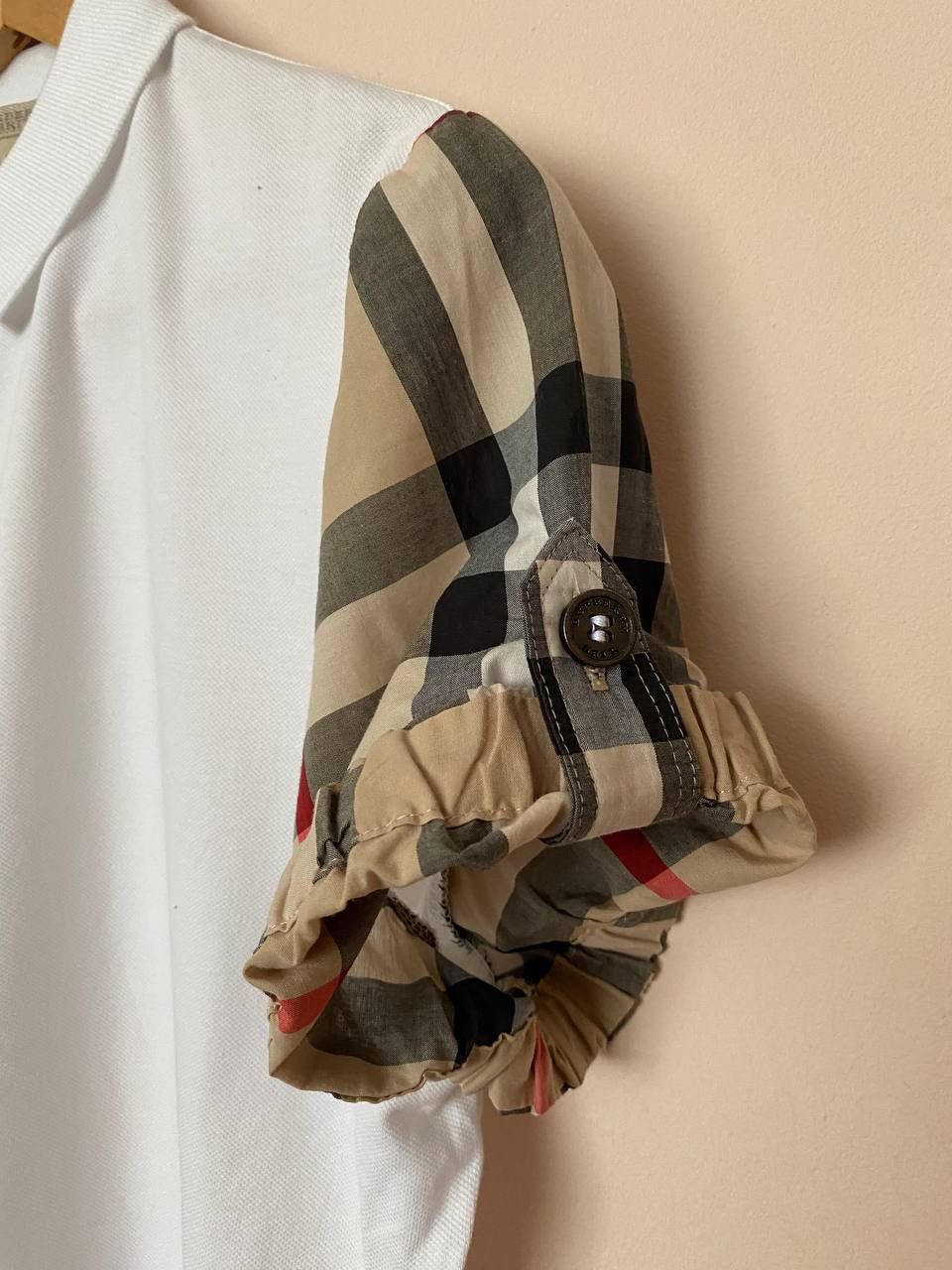 Burberry × Vintage 🔥 VINTAGE BURBERRY NOVA CHECK POLO TEE SHIRT Size XL / US 12-14 / IT 48-50 - 6 Thumbnail