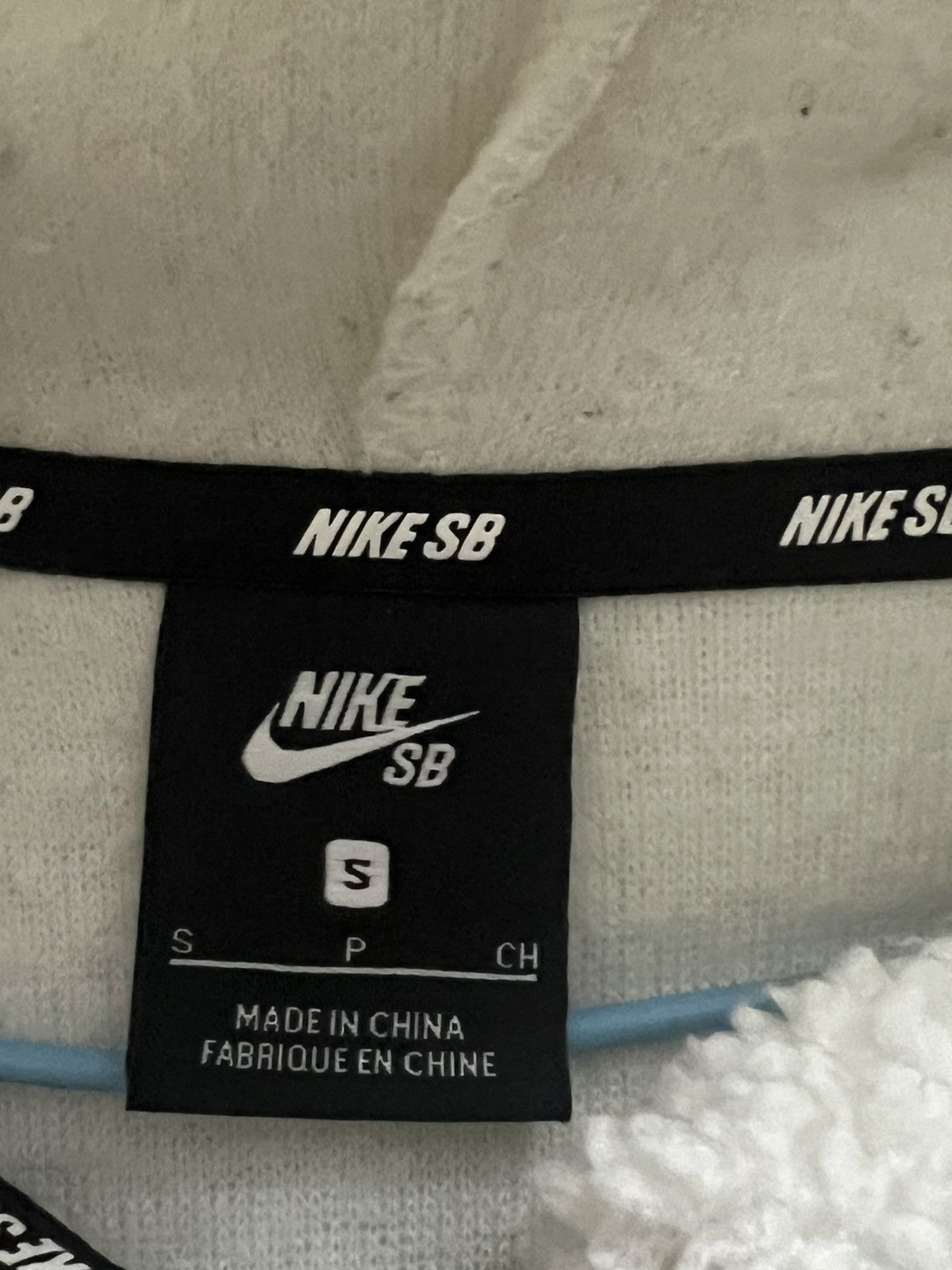 Nike Nike Sb sweatshirt hoodie white fleece Size US S / EU 44-46 / 1 - 4 Thumbnail