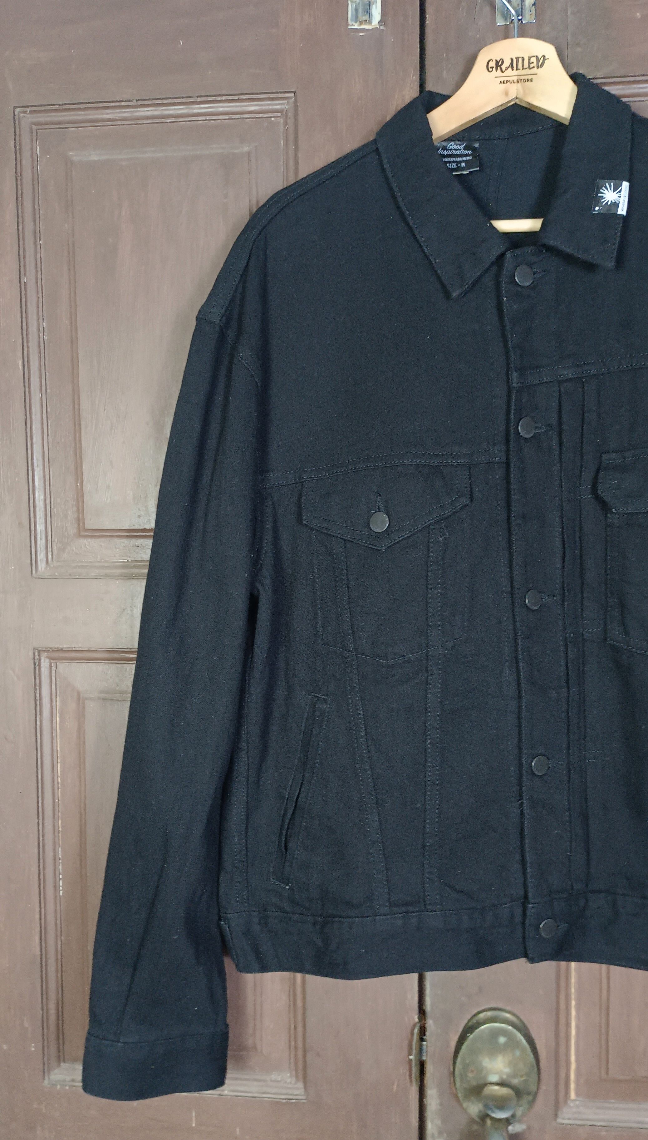 Maison MIHARA YASUHIRO Miharayasuhiro Denim Jacket Super Black Size US M / EU 48-50 / 2 - 5 Thumbnail