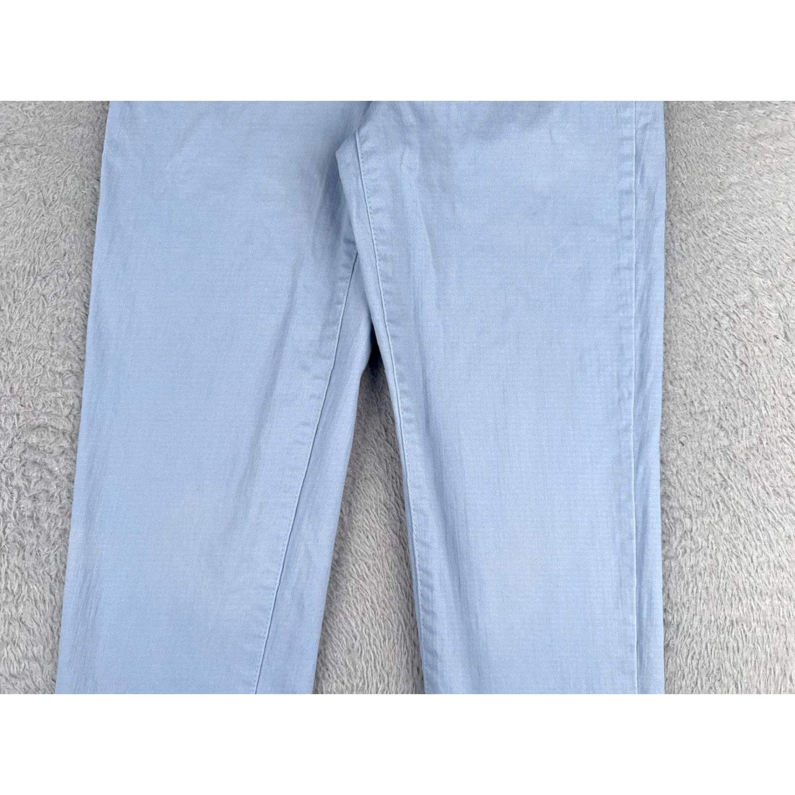 Nine West Nine West Jeans Women 6 Blue Denim Mid Rise Straight Leg Button Fly 26x25 Adults Regular Blue Distressed 90s Mens Size 28" / US 6 / IT 42 - 3 Thumbnail