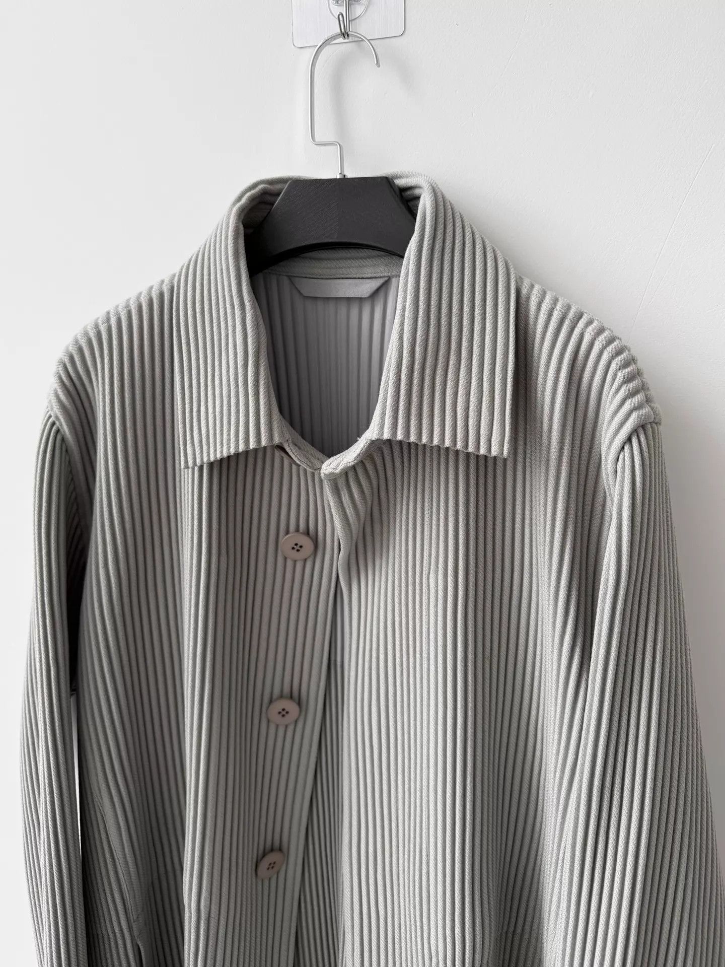 Homme Plisse Issey Miyake HOMME PLISSÉ ISSEY MIYAKE long coat size 2 low-saturation Size US M / EU 48-50 / 2 - 5 Thumbnail