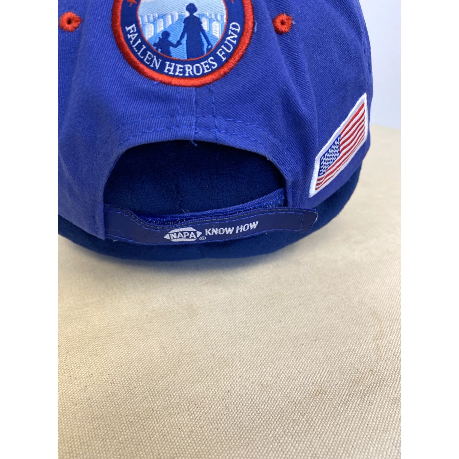 Vintage NAPA Racing Hat Cap Chase Elliott #24 Ron Capps 28 Intrepid Fallen Heroes/265 Men Adjustable Blue Cotton Canvas Baseball Cap Nascar Hats Size ONE SIZE - 5 Thumbnail