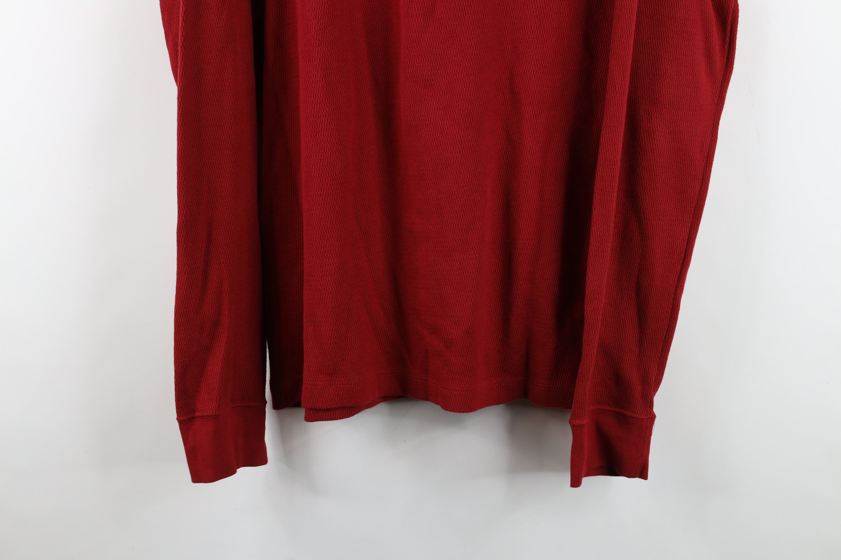 Gap Vintage 90s Y2K Gap Thermal Waffle Knit Long Sleeve T-Shirt Size US L / EU 52-54 / 3 - 3 Thumbnail