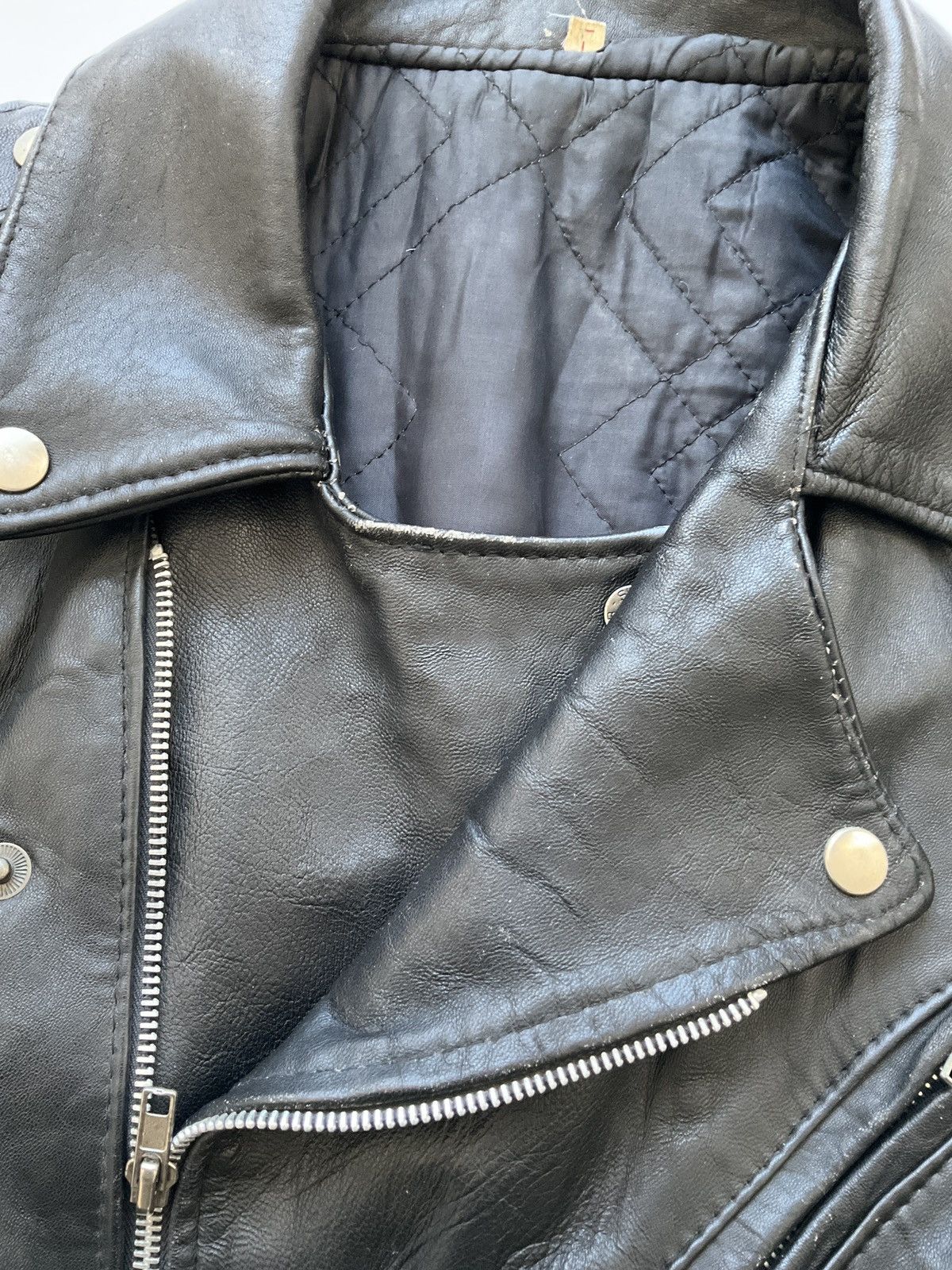 Vintage Vintage black leather Perfecto Size US L / EU 52-54 / 3 - 9 Thumbnail