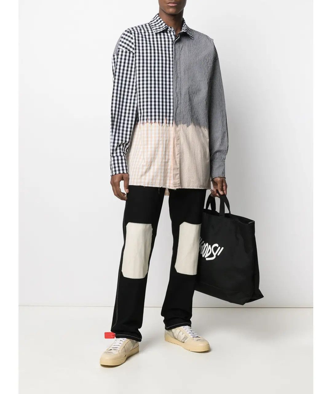 Palm Angels o1y0325 Logo Checked Shirt in Multicolor Size US M / EU 48-50 / 2 - 5 Thumbnail