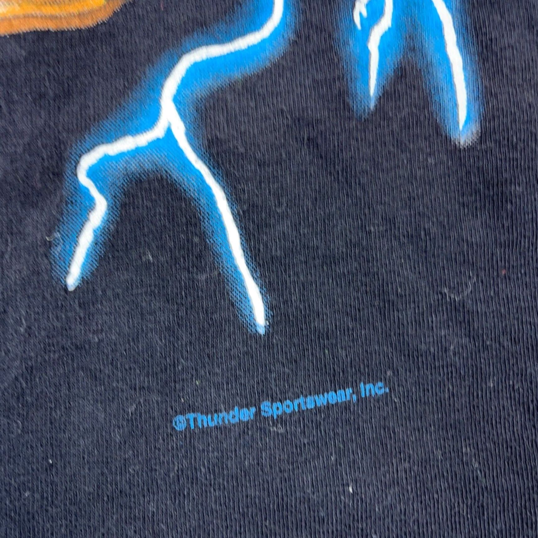 Vintage VINTAGE Tennessee River Shirt Men L Black Thunder Lightning Wolf Pack 90s Graphic Print Crew Neck Short Sleeve T-Shirt Size US L / EU 52-54 / 3 - 6 Thumbnail