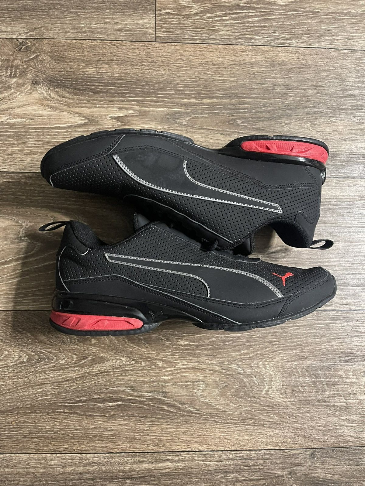 Puma Puma Viz Runner SL ‘Black High Risk Red’ Size US 11 / EU 44 - 1 Thumbnail