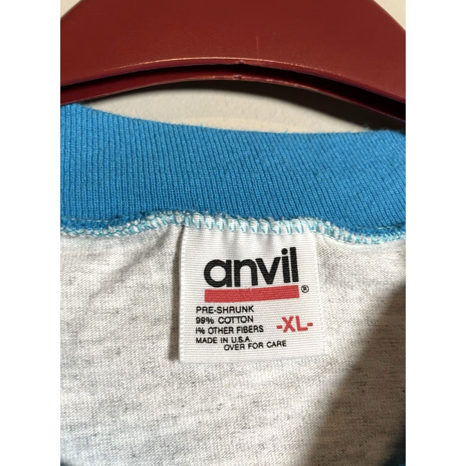 Anvil VINTAGE 90s Charleston South Carolina T Shirt USA Men XL Anvil Gray Cotton Knit Crew Neck Short Sleeve Graphic Print Size US XL / EU 56 / 4 - 4 Thumbnail