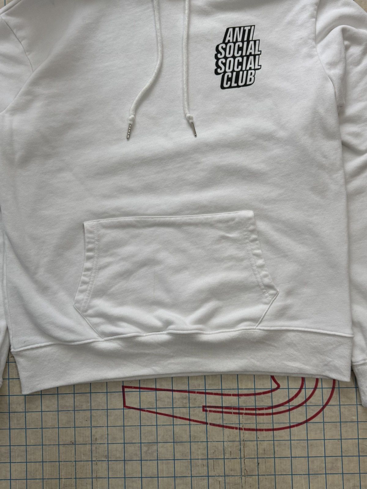 Anti Social Social Club Anti Social Social Club ASSC Hoodie White Large Pull Over Size US L / EU 52-54 / 3 - 5 Thumbnail