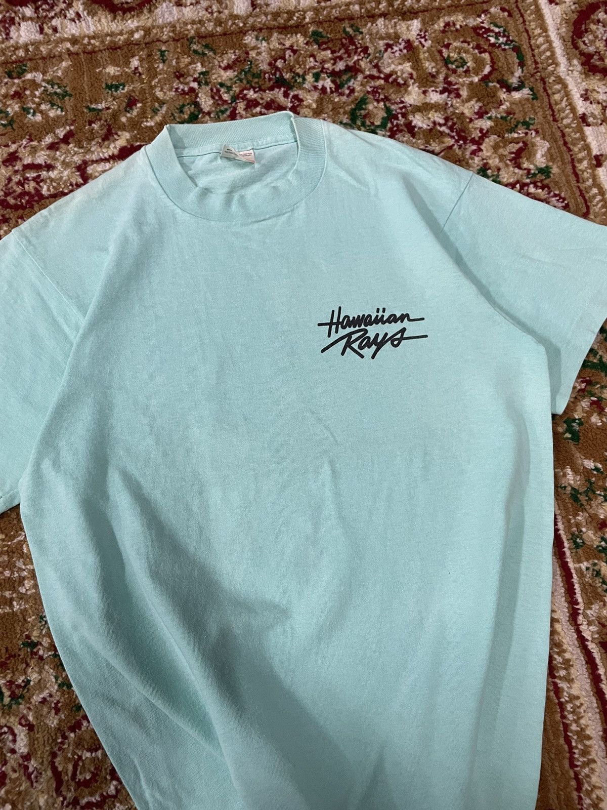 Fruit Of The Loom Vintage 80s Hawaii Rays Sexy Girl Size US M / EU 48-50 / 2 - 3 Thumbnail
