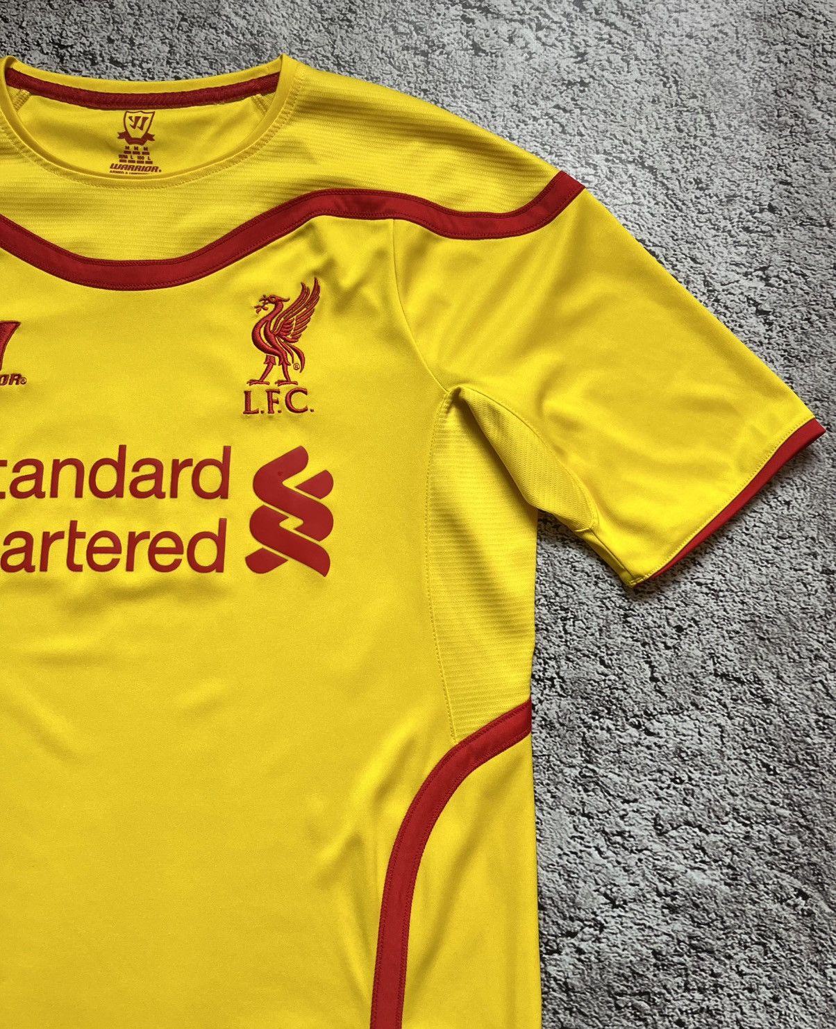 New Balance Liverpool FC Away Jersey Warrior STURRIDGE15 Football Shirt Size US L / EU 52-54 / 3 - 4 Thumbnail