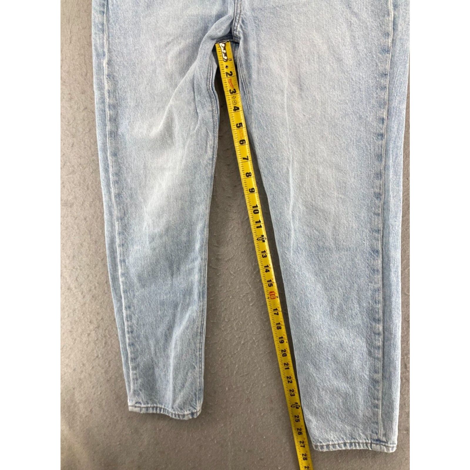 American Eagle Outfitters American Eagle Strigid Jeans Womens 4 Regular Hi Rise Mom Tapered Size 27" / US 4 / IT 40 - 5 Thumbnail
