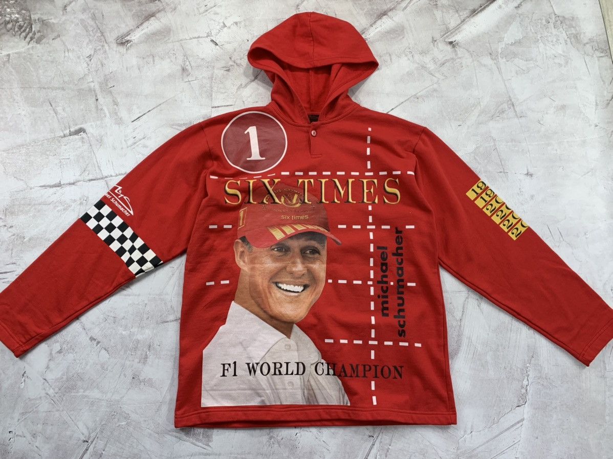 Ferrari × Vintage Mens hoodie Michael Schumacher Size L Size US L / EU 52-54 / 3 - 1 Thumbnail