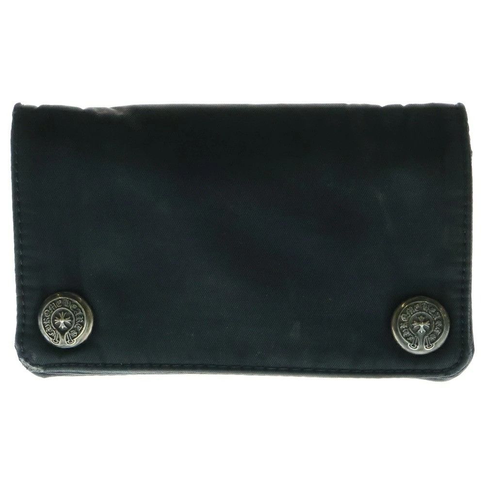 Chrome Hearts CHROME HEARTS 1 ZIP HORSESHOE BUTTON WALLET silver Size ONE SIZE - 9 Thumbnail