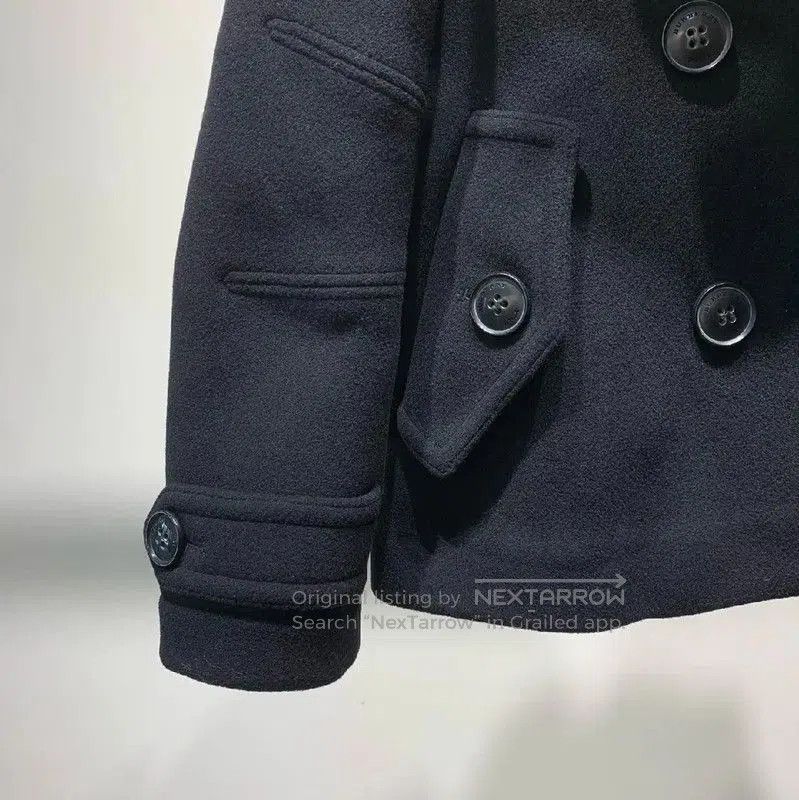 Burberry Burberry Black Wool Peacoat for Women. Size S / US 4 / IT 40 - 7 Thumbnail