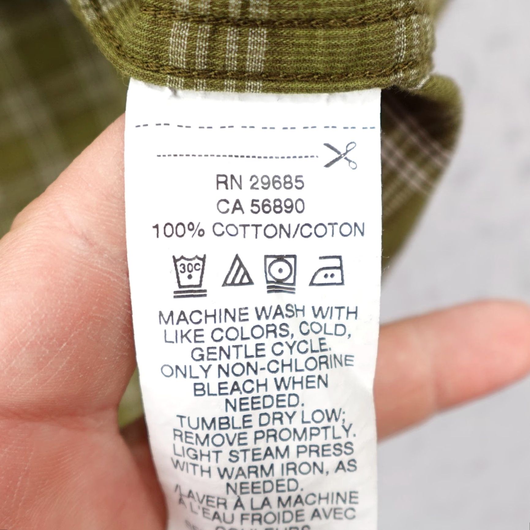 Pendleton Pendleton Shirt Mens XL Green Plaid Fairbanks Corduroy Roll Tab Button Up Long Sleeve Size US XL / EU 56 / 4 - 5 Thumbnail