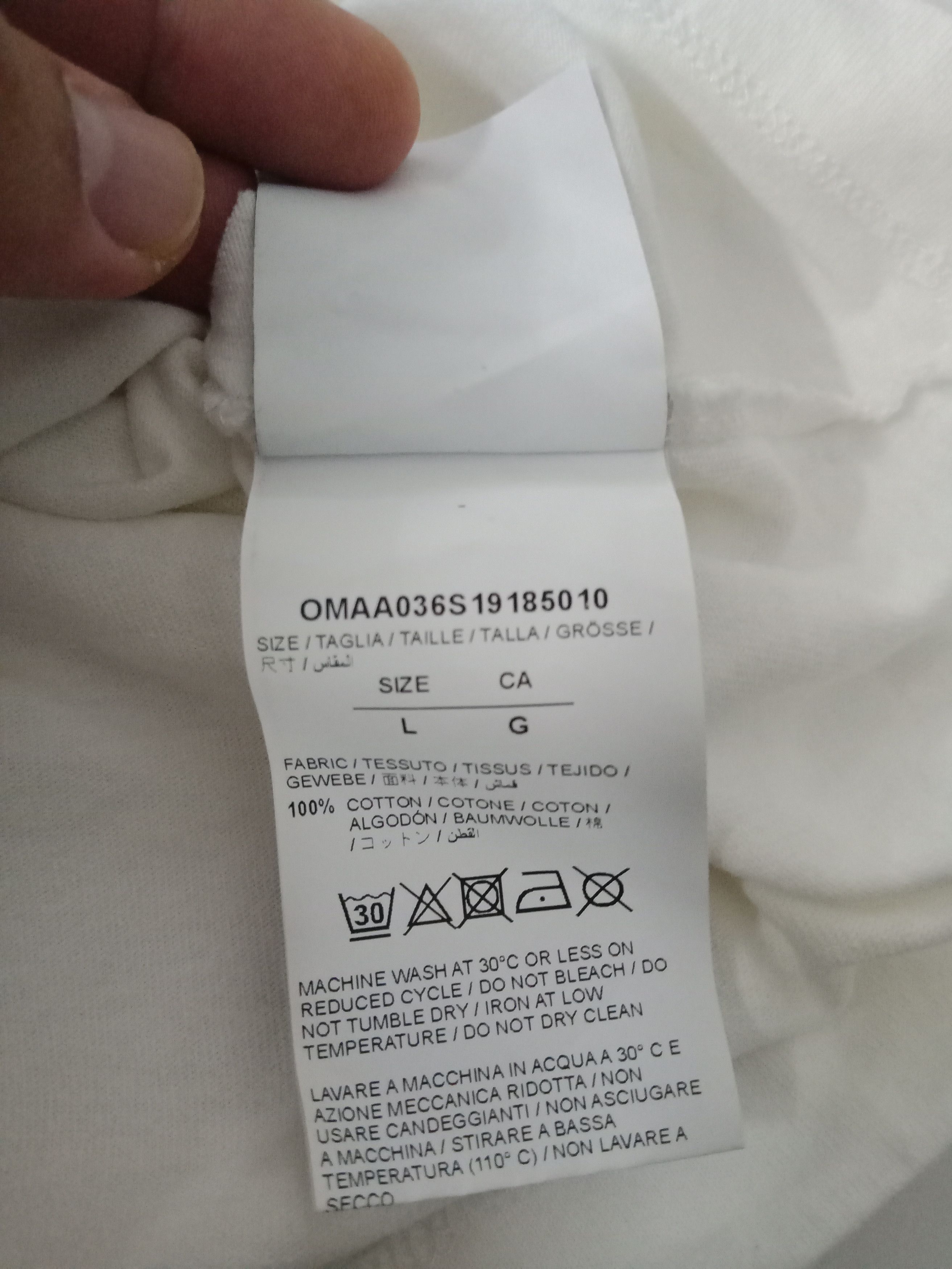 Off-White × Virgil Abloh 2013 Off-White Eagle Spell Out Logo #B Size US L / EU 52-54 / 3 - 5 Thumbnail