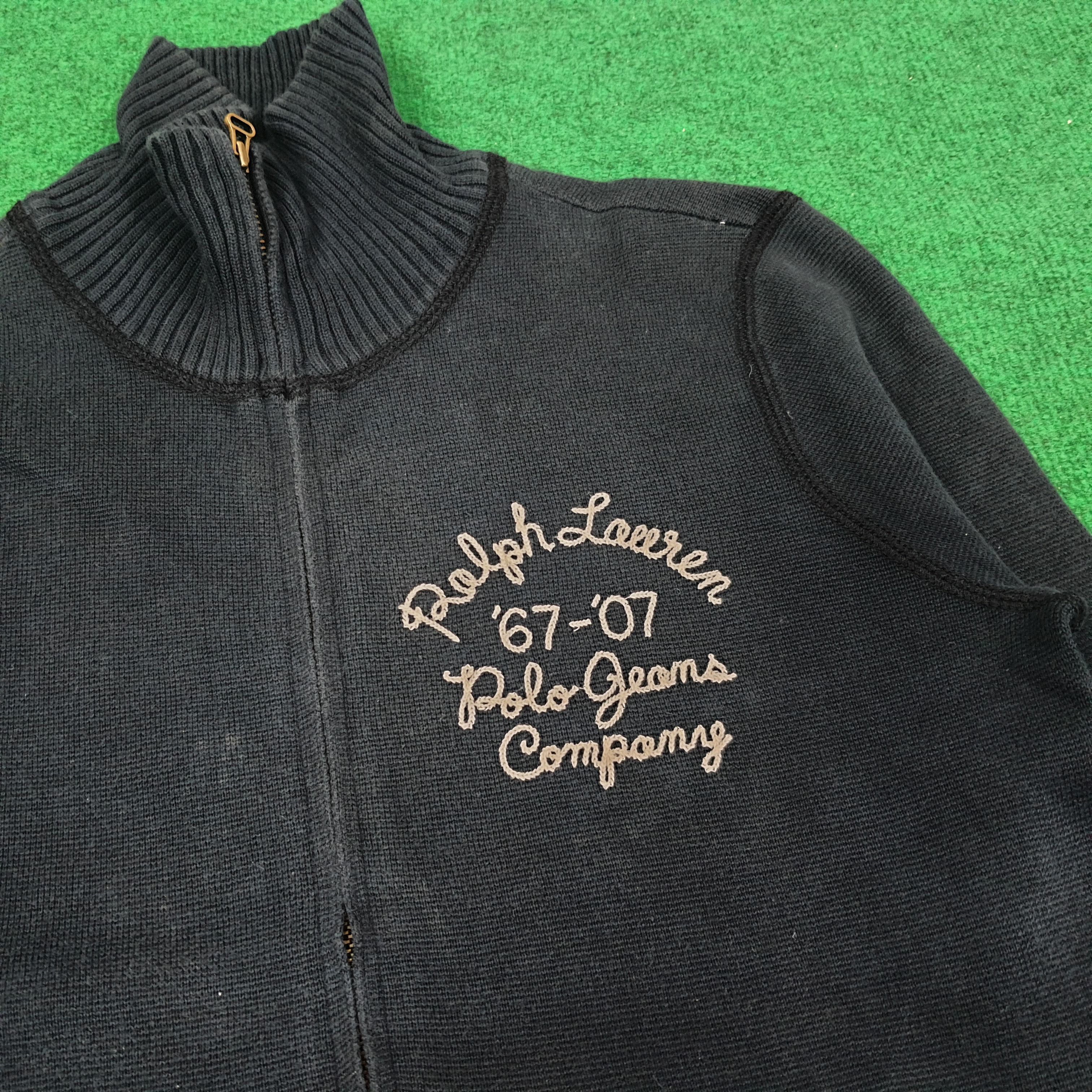 Ralph Lauren Vintage POLO Ralph Lauren Zipper Sweatshirt C253N16 Size US XS / EU 42 / 0 - 2 Thumbnail
