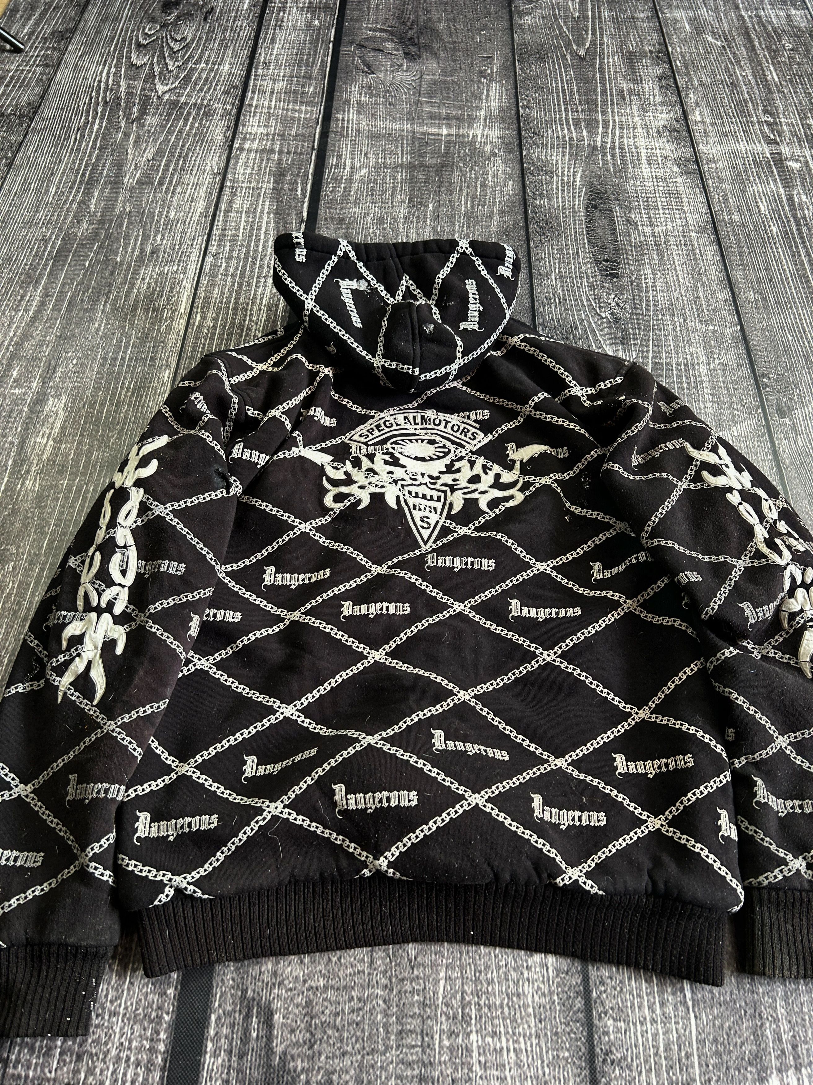 Rap Tees Y2K Graphic Hooded Jacket Streetwear Archive Style Size US L / EU 52-54 / 3 - 13 Thumbnail