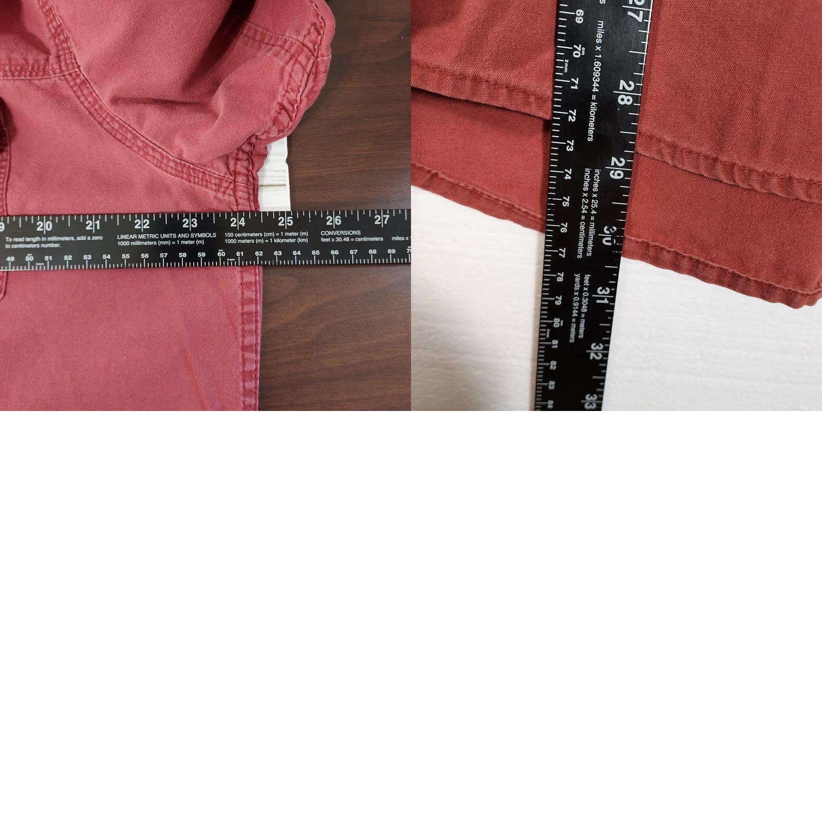 Vintage RedHead Shirt Button-Up Flannel Long Sleeve Casual Adult Large Red Regular Classic Mens Size US L / EU 52-54 / 3 - 8 Thumbnail