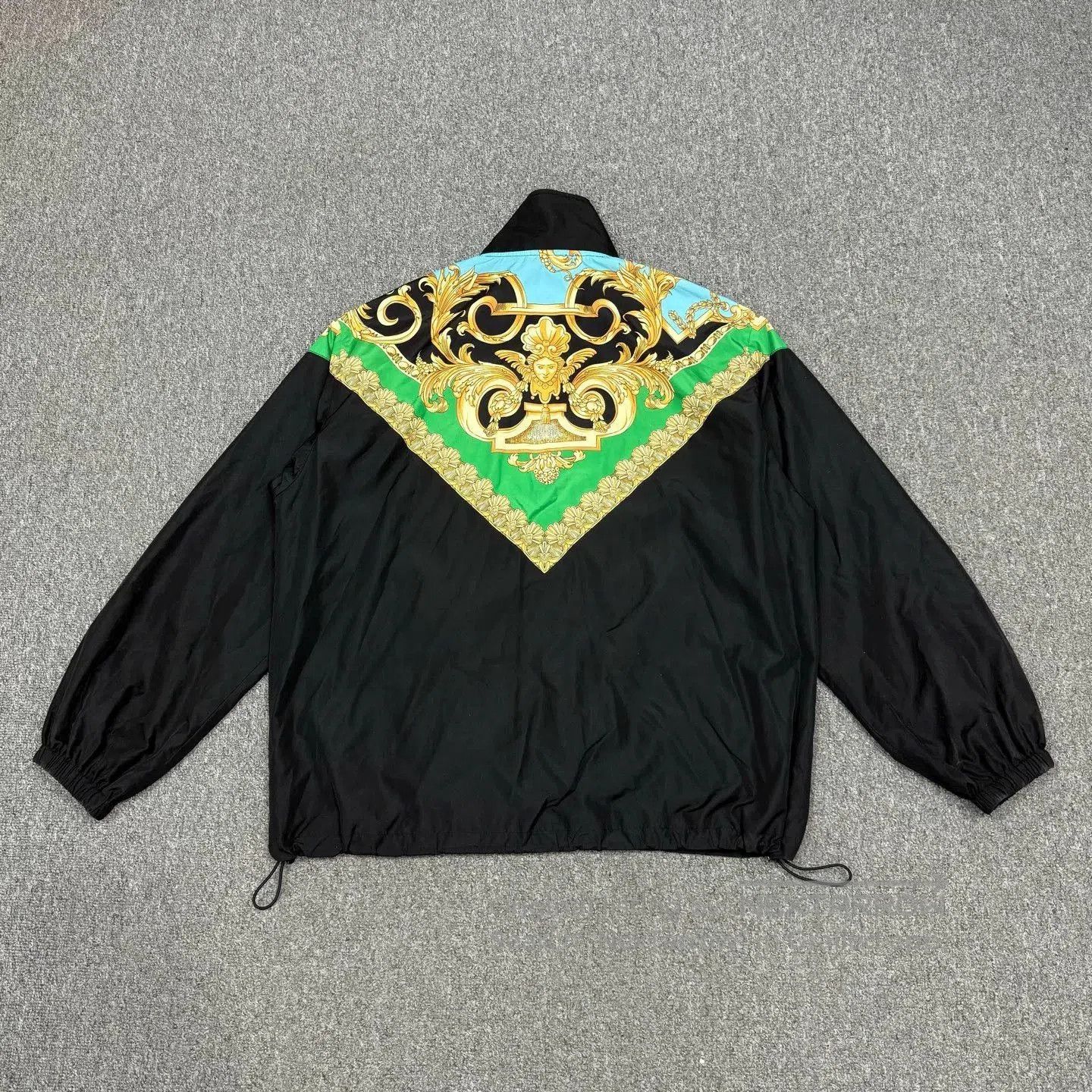 Versace Baroque Print Black Jacket.