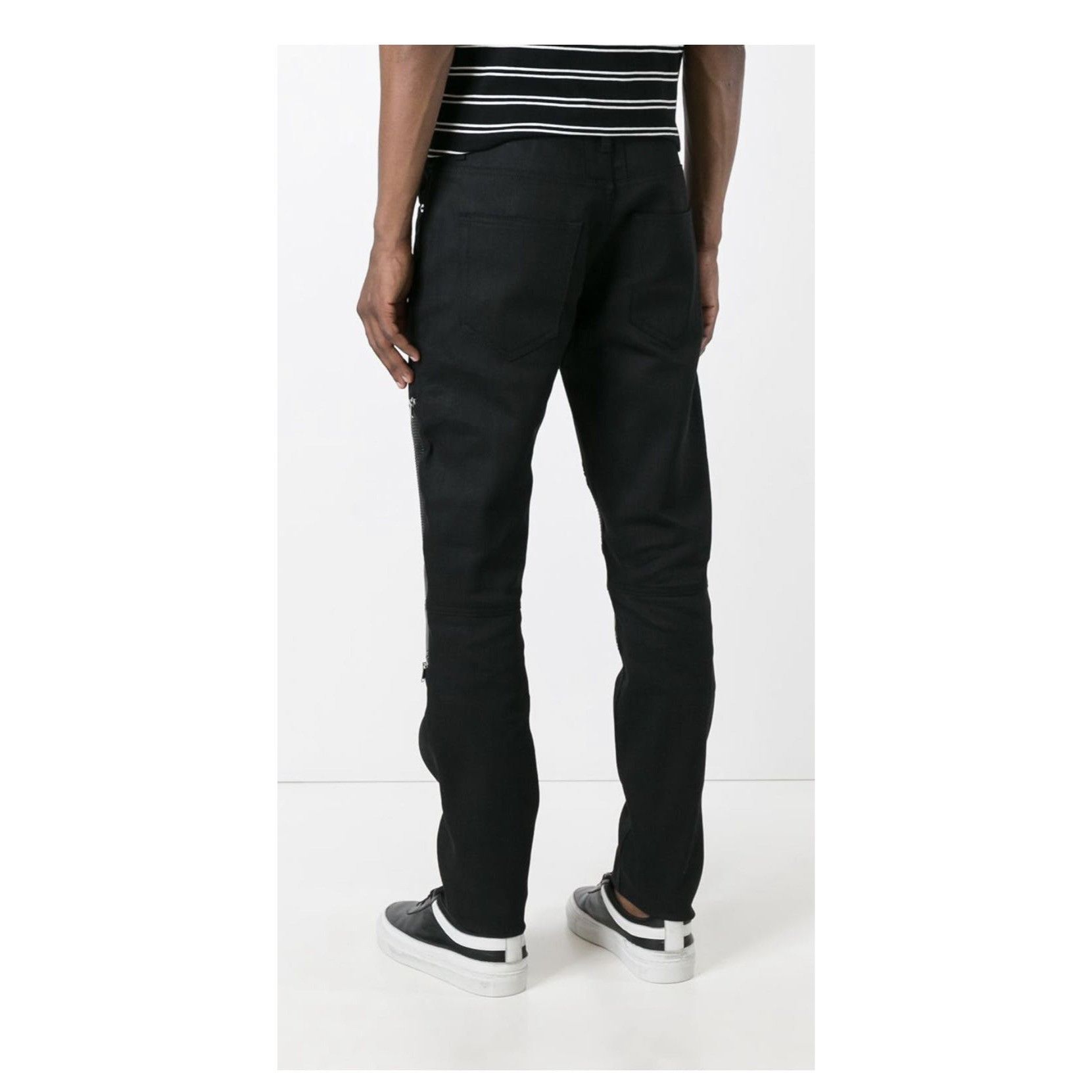 Saint Laurent Paris Saint Laurent Skinny Biker Jeans Size US 32 / EU 48 - 4 Thumbnail