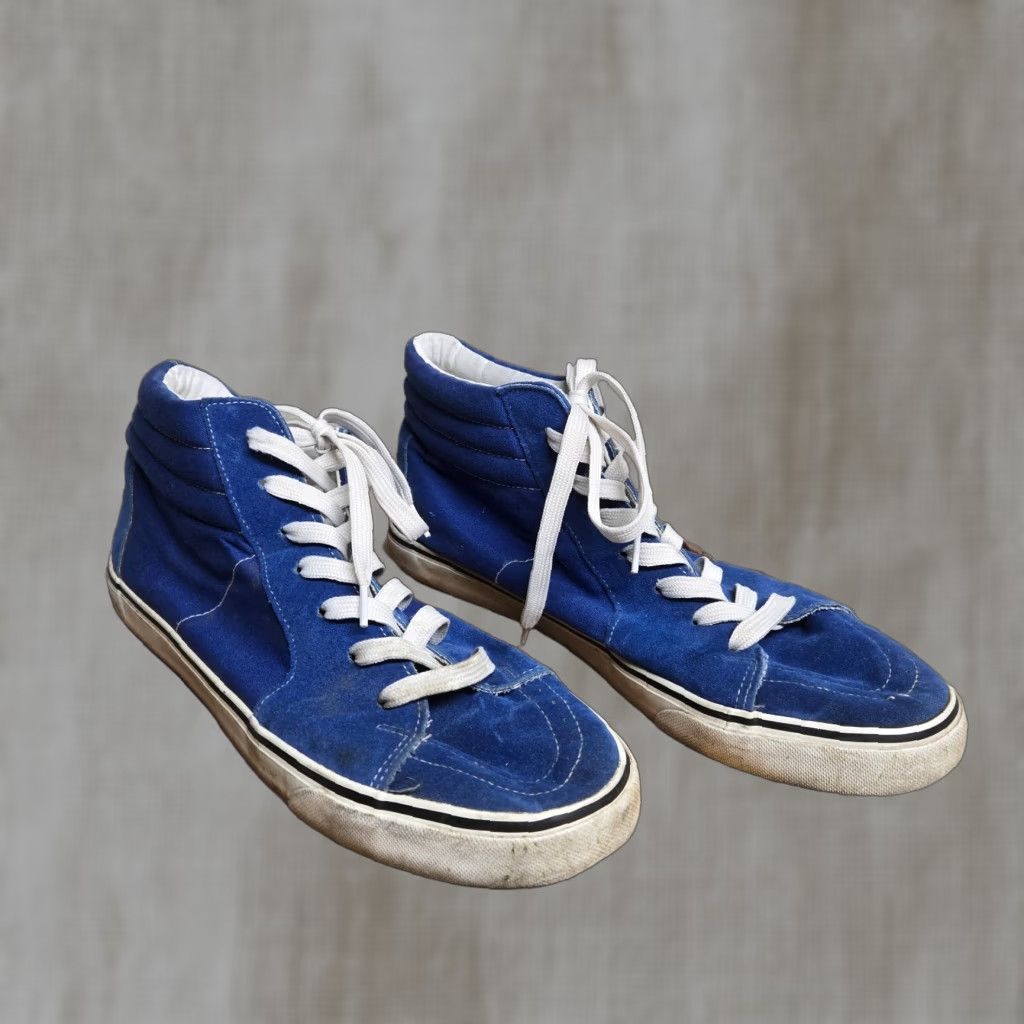 Ecko Unltd. Ecko Unltd. Steven 26-M Sneaker Mid Top Lace Up Blue Shoes Mens Size 12 Casual Comfortable Size US L / EU 52-54 / 3 - 1 Thumbnail