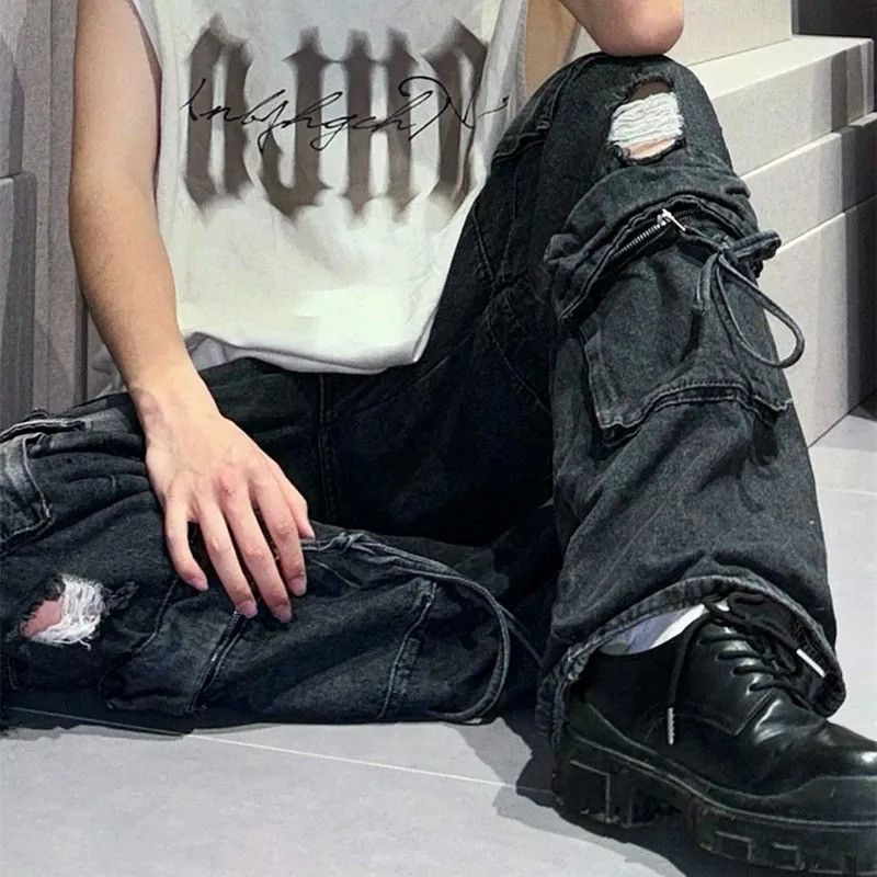 Vintage Y2K Streetwear Baggy Size US 30 / EU 46 - 6 Thumbnail