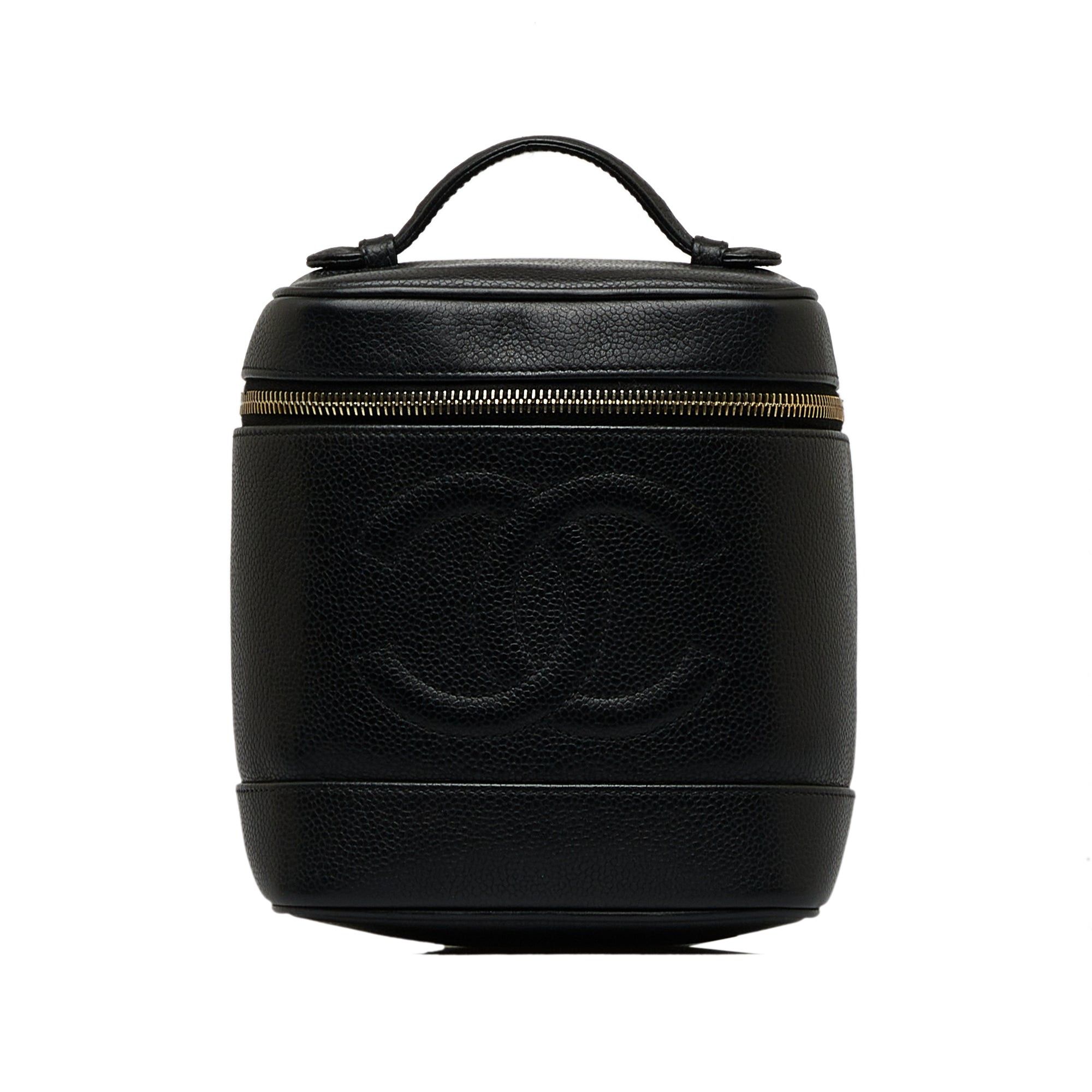 Chanel Chanel CC Caviar Vanity Bag Black Size ONE SIZE - 1 Thumbnail