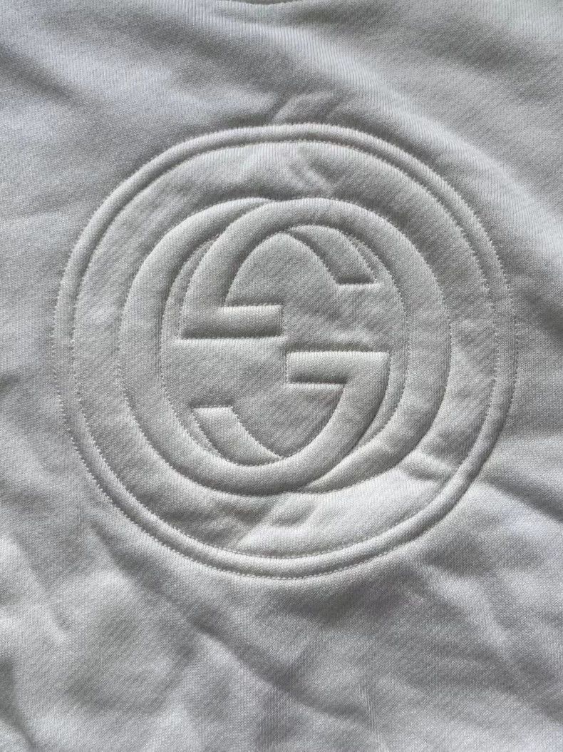 Gucci Gucci Logo embossed casual round-neck pullover sweatshirt Size M / US 6-8 / IT 42-44 - 3 Thumbnail