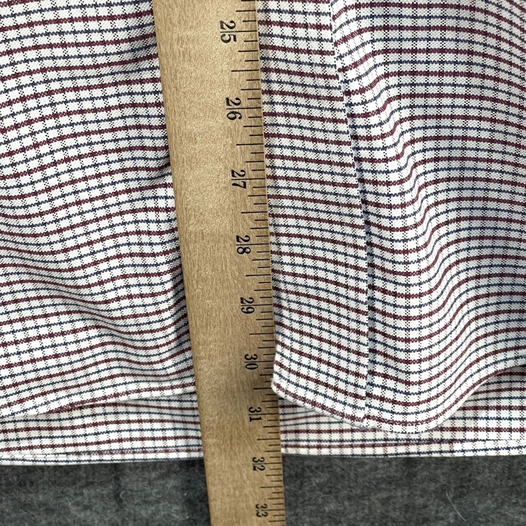 Vintage L.L.Bean Shirt Mens XL Red Plaid Button-Down Long Sleeve Wrinkle Resistant Check Cotton Size US XL / EU 56 / 4 - 8 Thumbnail