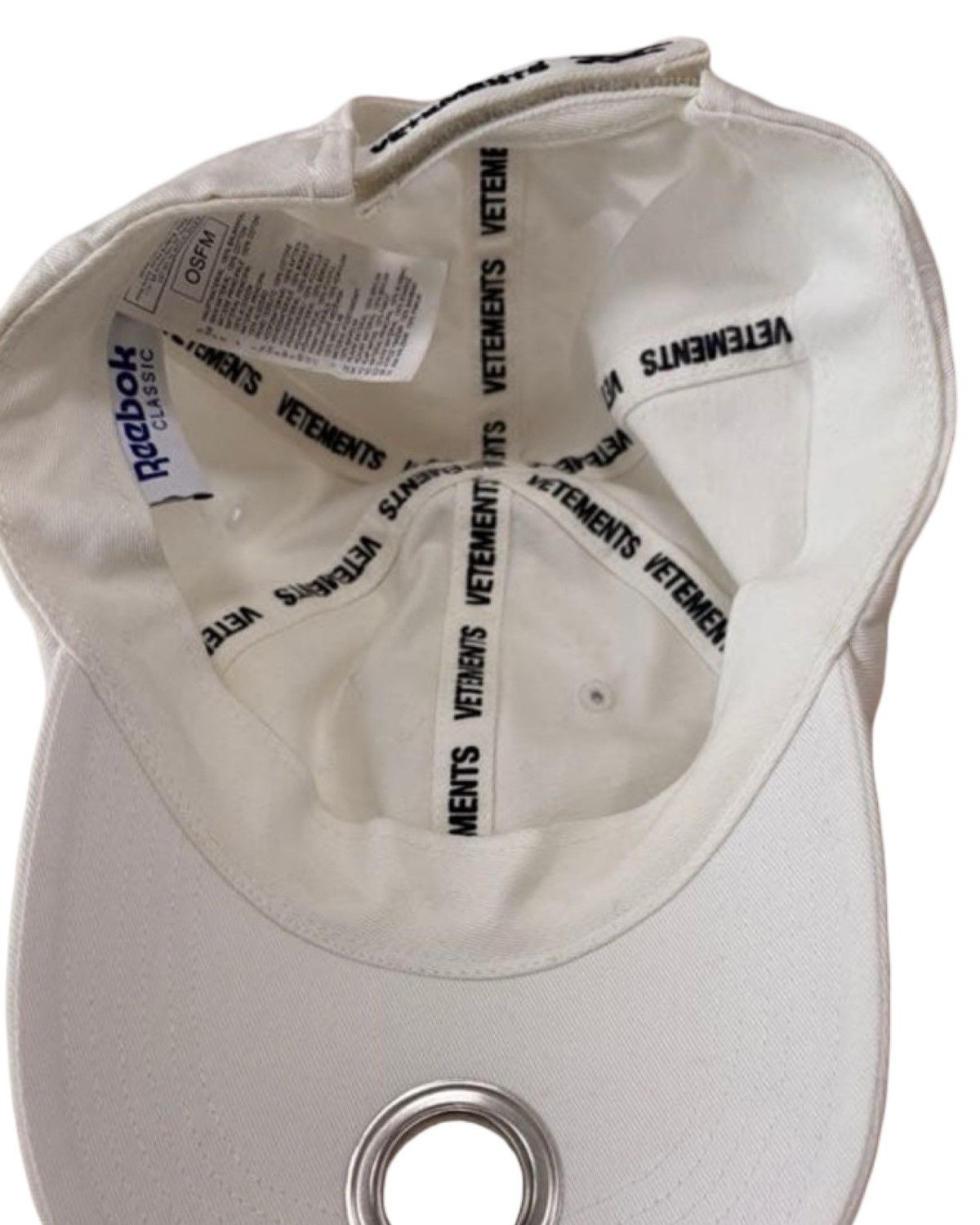 Vetements Vetements Ring Hat Baseball Cap Size ONE SIZE - 2 Thumbnail