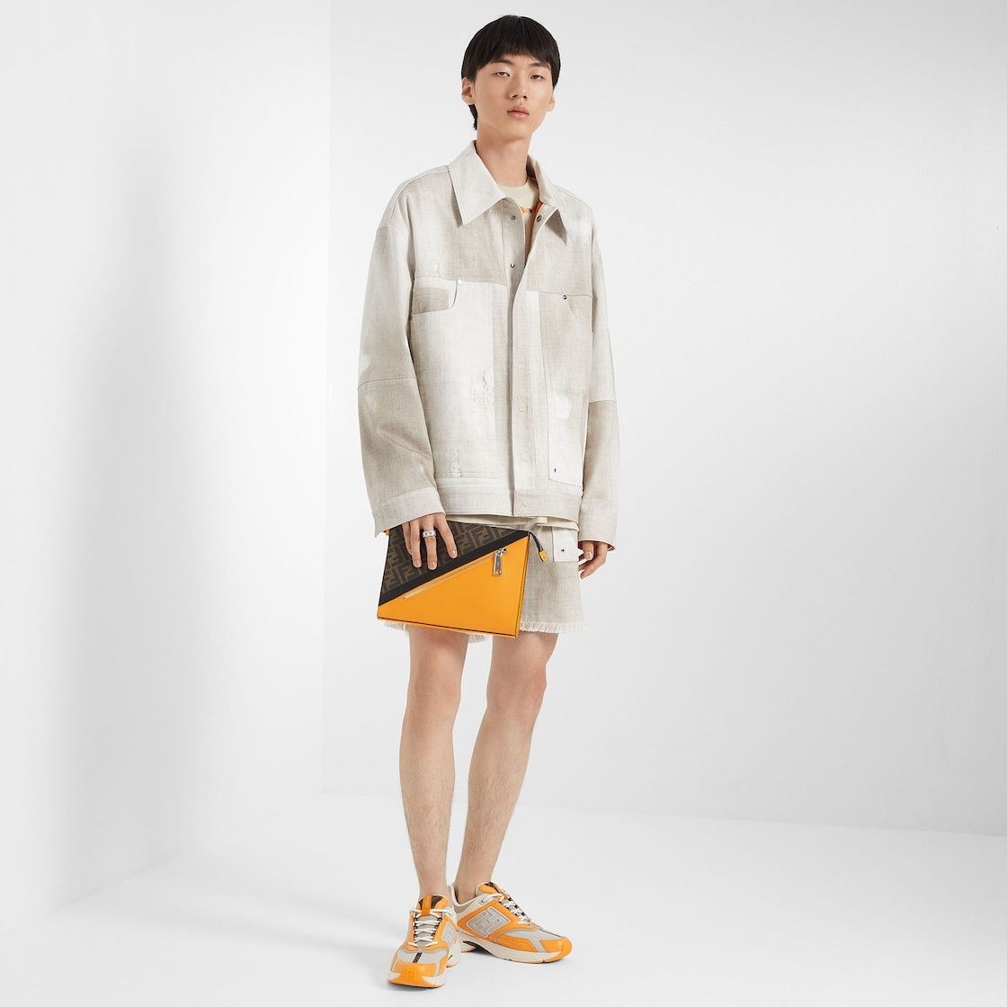 Fendi o1loc1c0824 Sneakers in Orange Size US 7 / EU 40 - 5 Thumbnail