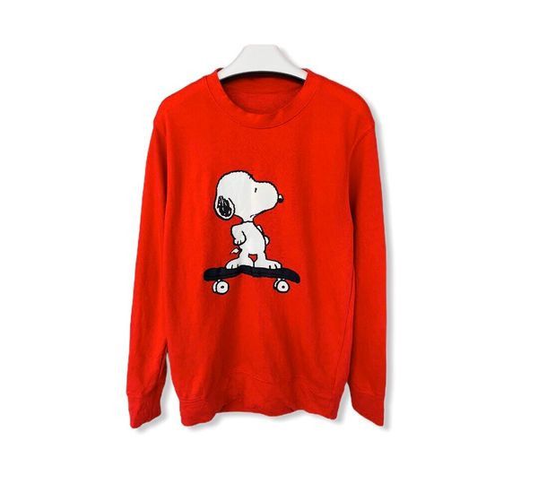 Image of Peanuts Snoopy Cartoon Sweatshirt, Men's (Size Small)