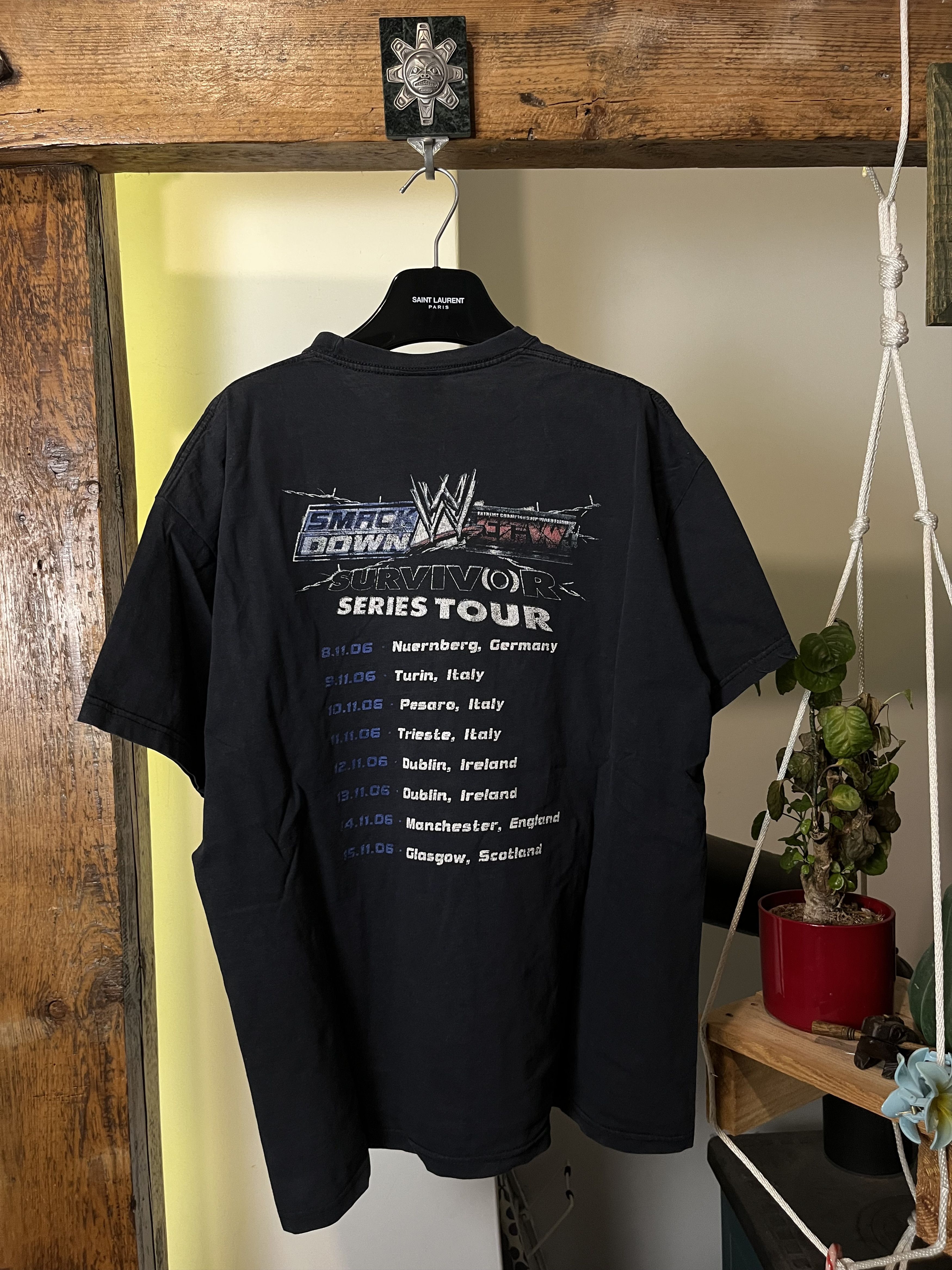 Vintage × WWE × WWF 05' WWE Survivor Series Tour Size US XL / EU 56 / 4 - 2 Thumbnail