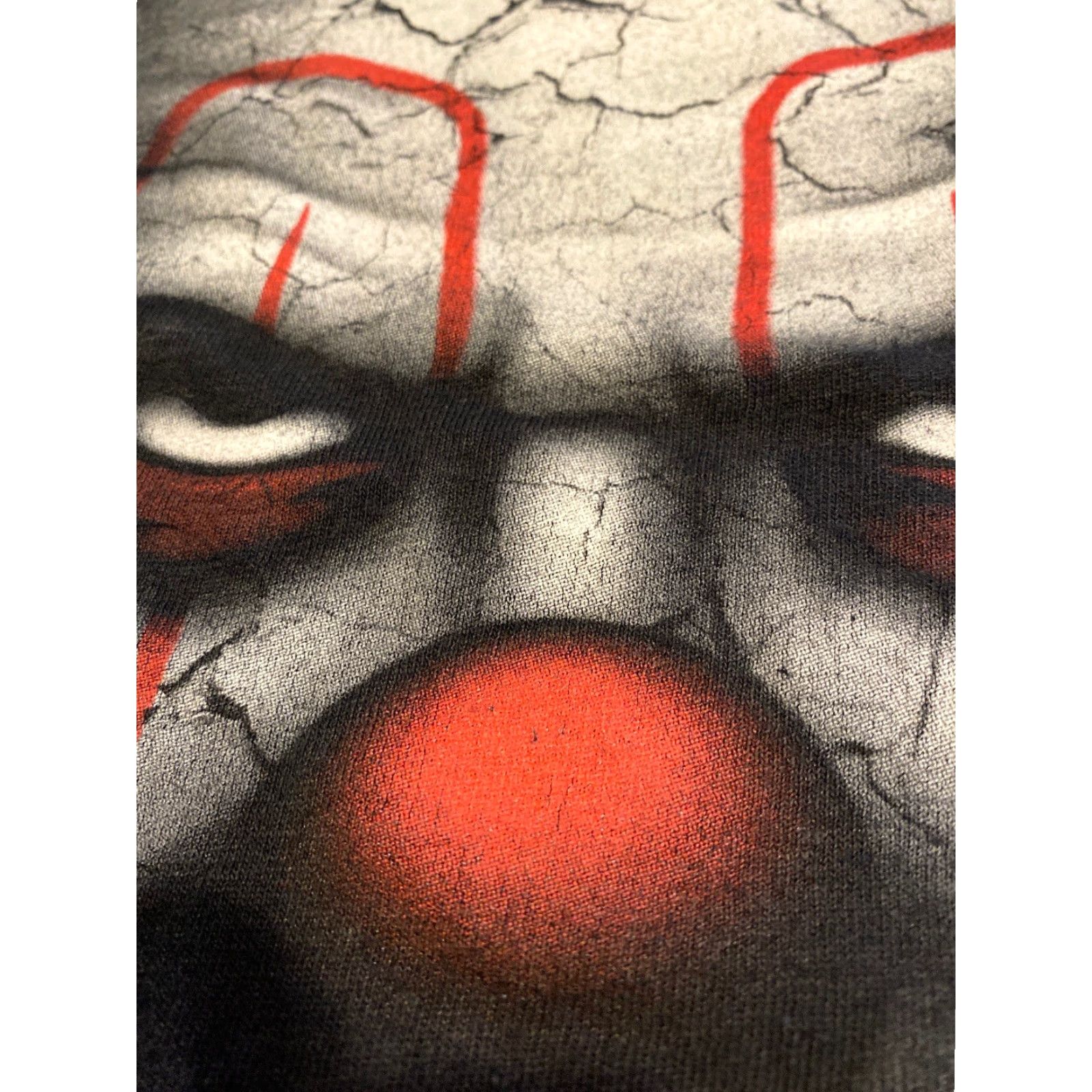 Vintage VINTAGE Evil Coulrophobia T Shirt Men’s M Black Graphic Clown Horror 1990s Mens Gear Size US M / EU 48-50 / 2 - 5 Thumbnail