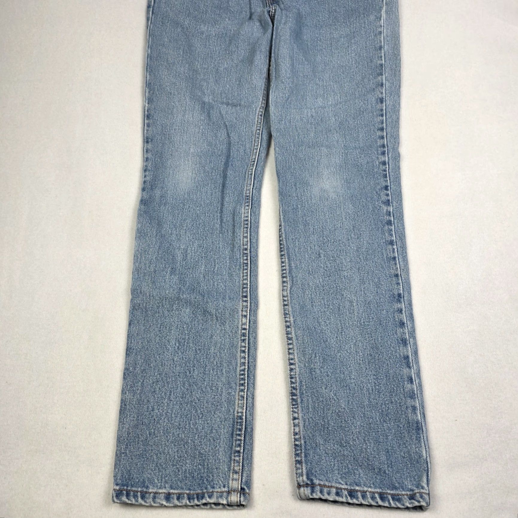 Levi's VINTAGE Levi's 512 Slim Jeans Regular Men 33x33 Blue Slim Fit USA 90s Mens jeans Size US 33 - 3 Thumbnail