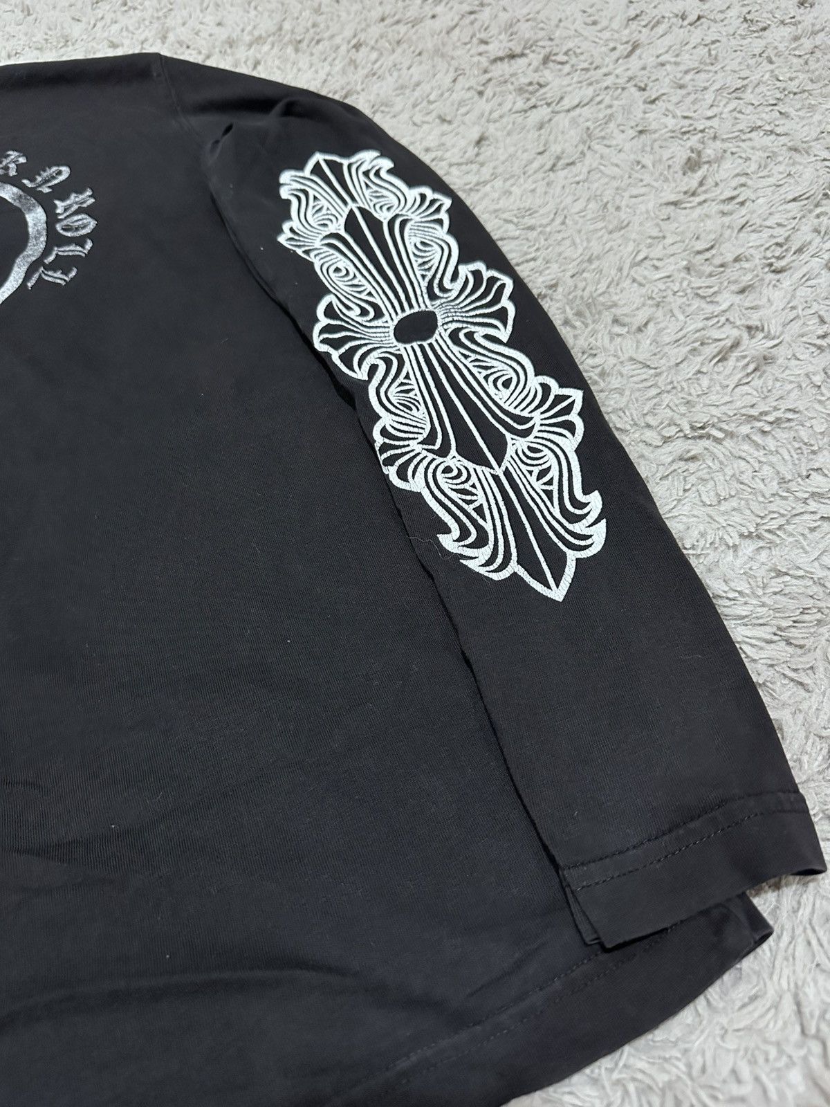 A&G Rock Vintage Distressed A&G Rock n Roll Couture L/Sleeve tshirt Size US S / EU 44-46 / 1 - 3 Thumbnail