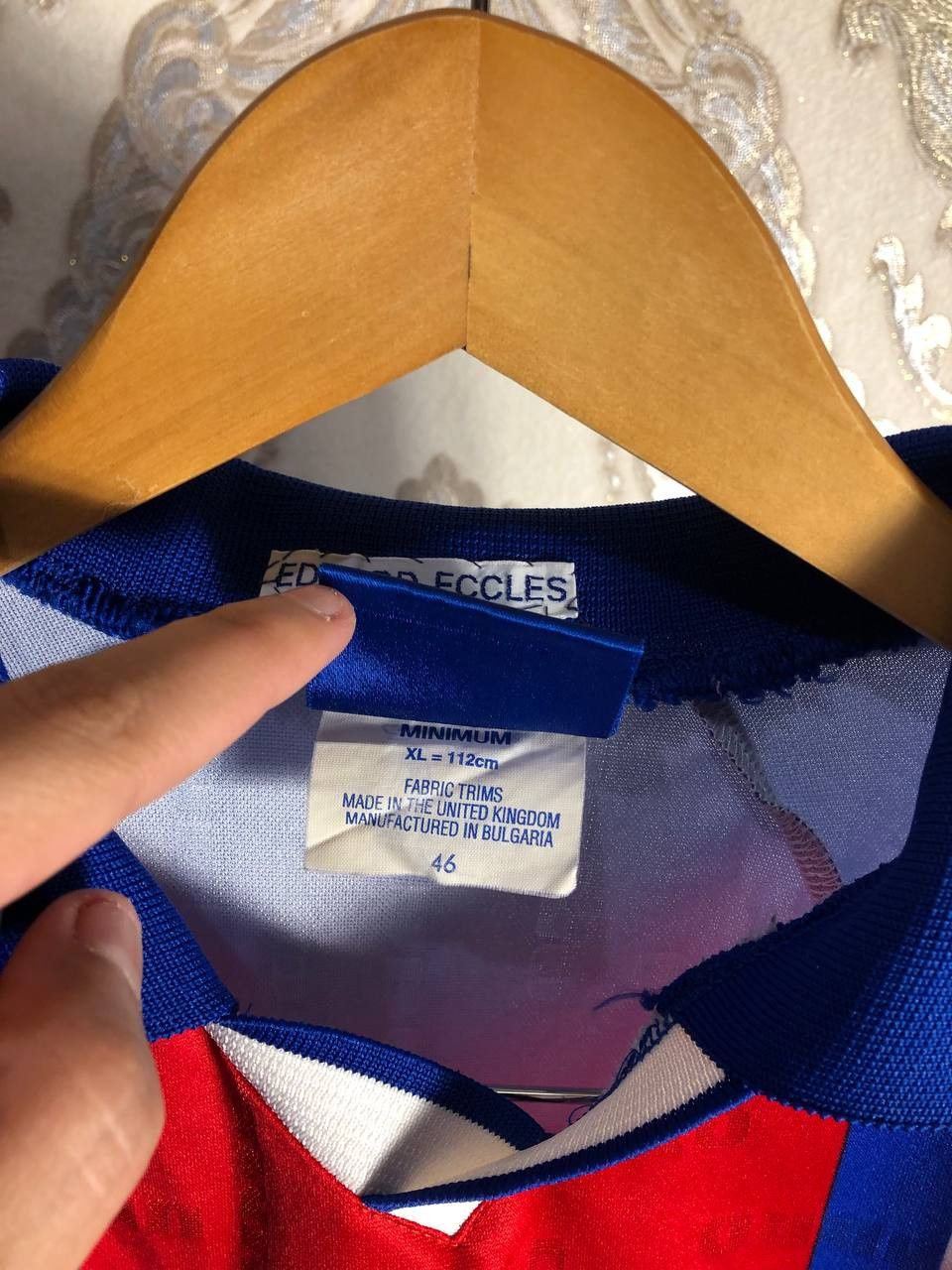Umbro Vintage Umbro Karlsruher SC England Soccer Jersey 90s Size US XL / EU 56 / 4 - 5 Thumbnail