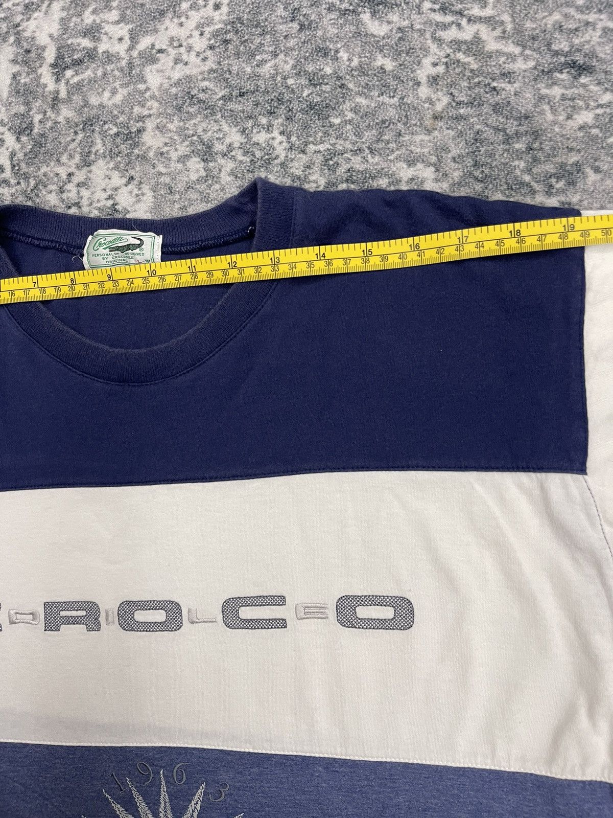 Lacoste Vintage Crocodile Raglan Shirts Big Logo Size US L / EU 52-54 / 3 - 6 Thumbnail