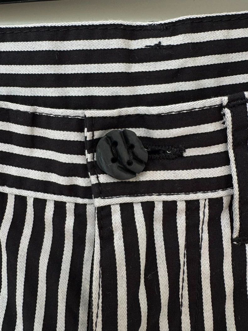 Comme des Garcons Comme Des Garcons size XS Black and white striped slacks Size US 26 / EU 42 - 3 Thumbnail